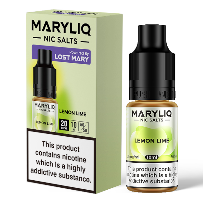 Lost Mary (MARYLIQ) Nic Salts - Lemon Lime - 10ml - 20mg